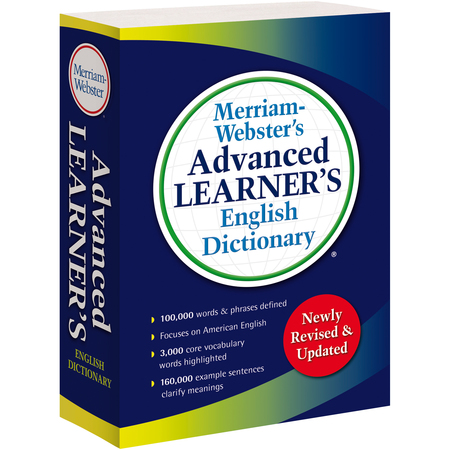 Merriam-Webster Advanced Learners English Dictionary 9780877797364